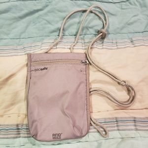 PacSafe passport holder